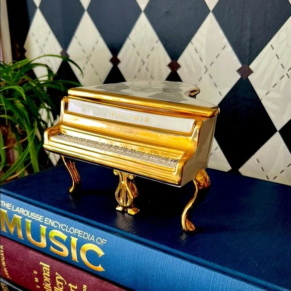Music Box Liberace Piano | Porcelain | Rare | Luxury RARE Vintage | Collectible - Picture 12 of 17